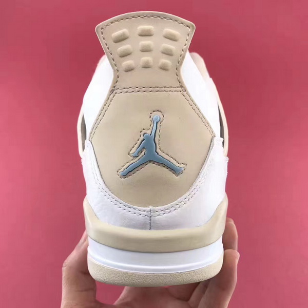 Authentic Air Jordan 4 GS Linen